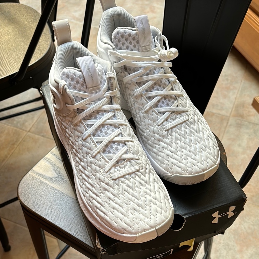 Under Armour White Athletic Sneakers